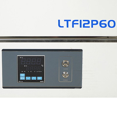 1200℃ Open Type Vacuum Atmosphere Tube Furnace detail - Slightly touch five buttons, double row LED digital display