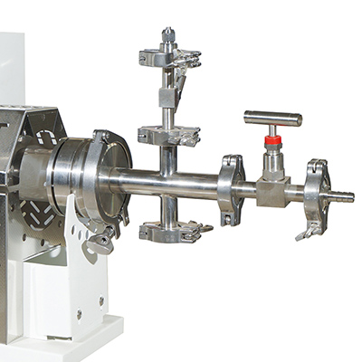 1200℃ Open Type Vacuum Atmosphere Tube Furnace detail - Intake valve, air route made of 316 stainless steel