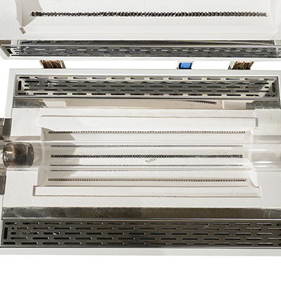1200℃ Open Type Vacuum Atmosphere Tube Furnace detail - Inner of the furnace, furnace tube material, quartz tube, heater, 0Cr27AI7Mo2
