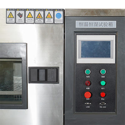 Constant Temperature And Humidity Test Chamber detail - Large-screen LCD touch controller, optional in Chinese and English, real-time display of temperature operation curve, USB3.0 or RS232 interface, remote control of the experimental process