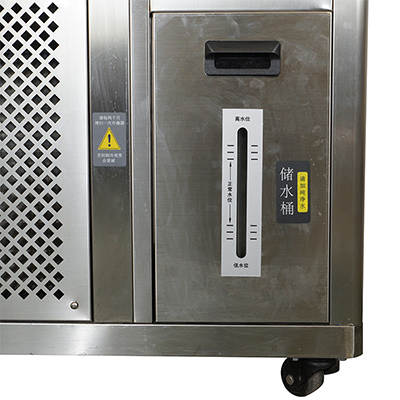 Constant Temperature And Humidity Test Chamber detail - Can drawer water storage tank, way to add water, Universal pulley at the bottom, easy to move